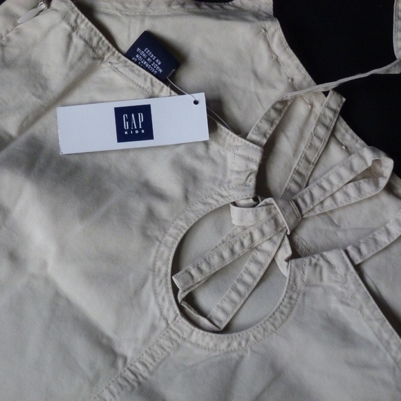 Vintage Gap khaki dress/top NWT 10 - Picture 4 of 4